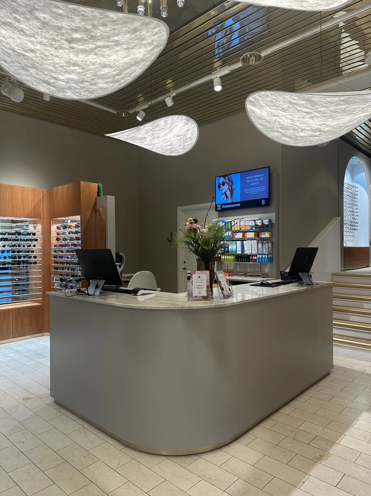 Displays für Optiker