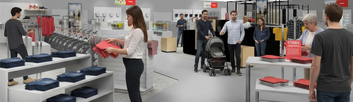 Die richtige Stimmung in der richtigen Abteilung